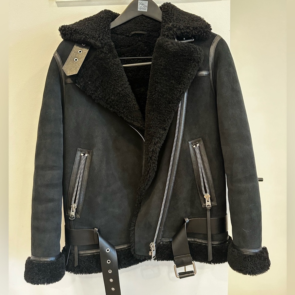 AllSaints Shearling Coat